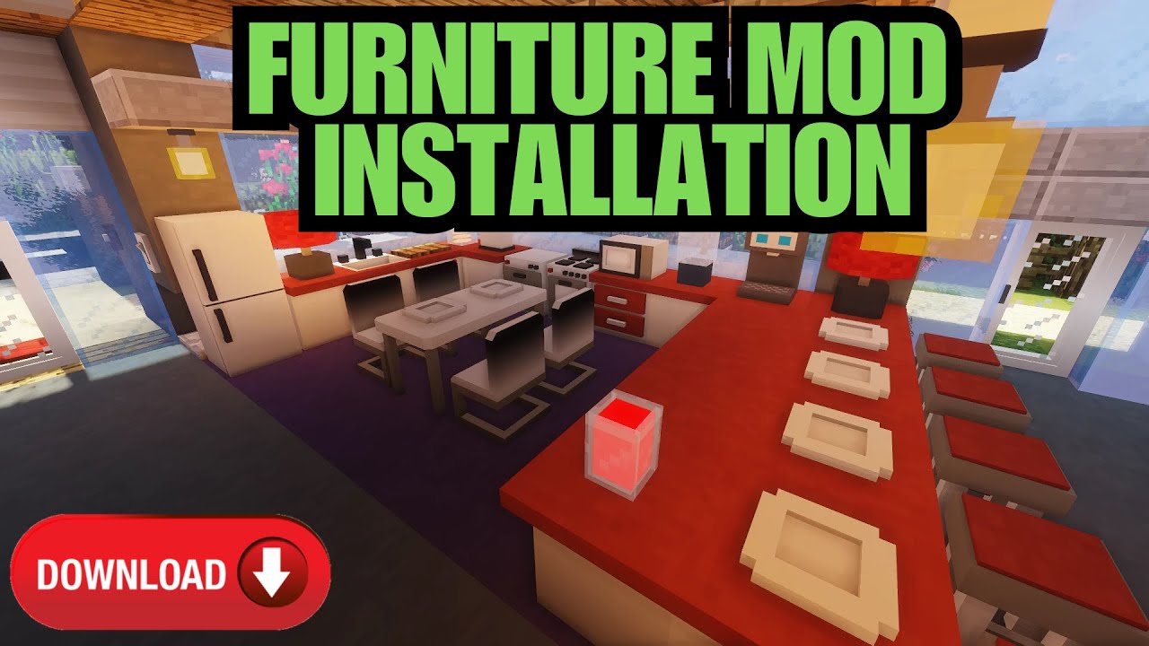 How to Install a Furniture Mod in Minecraft 2025 - YouTube