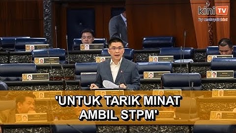 Kerajaan pertimbang beri elaun sara hidup buat pelajar STPM