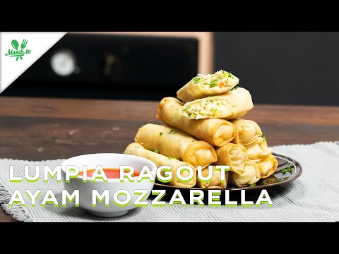 NGILER BANGET!! LUMERAN KEJUNYA BIKIN NAGIH | Lumpia Ragout Ayam Mozzarella
