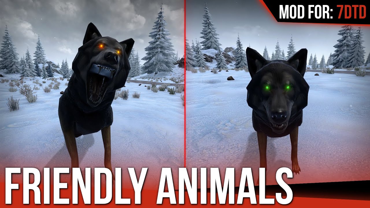 Friendly Animals - A20 - A19 - A18 at 7 Days to Die Nexus - Mods and  community