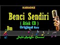 Benci Sendiri (Karaoke) Atiek CB Nada Wanita/ Cewek Female key Bm Original key  Nada Asli