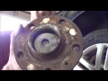 Jetta Rear Wheel Bearing stuck bolt 2005 - 2011