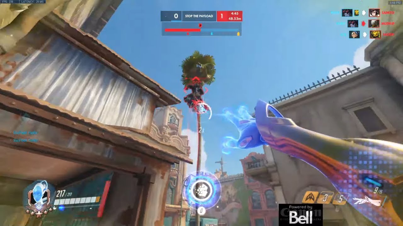 AGILITIES TOP 26 ECHO GAMEPLAY! PRO DPS PLAYER! [ OVERWATCH SEASON 22 TOP 500 ]