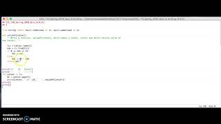 csc 110 quiz 8