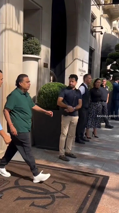 82 Billion Dollar Net Worth Mukesh Ambani Simplicity At Paris , Paris Olympics 2024 #shorts #fashion