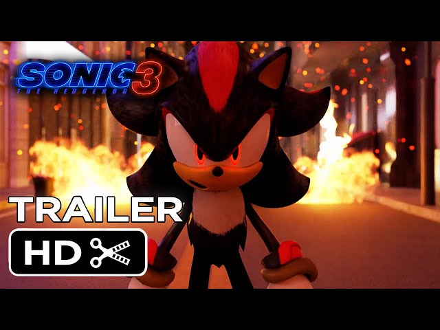 Official trailer Sonic 3: (2024 ) Sonic & tails & knuckles HD 