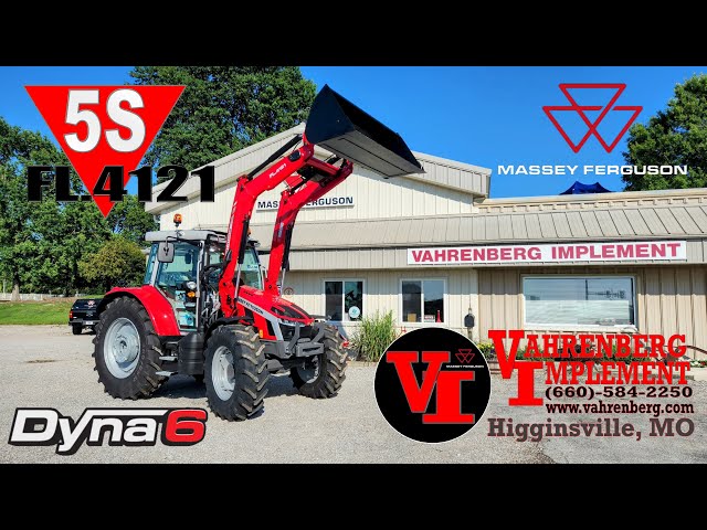 ULTIMATE LOADER TRACTOR: Massey Ferguson 5S.145 Deluxe with FL4121 Self  Leveling Loader 