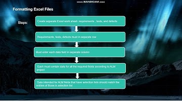 ALM: Exporting Excel to ALM
