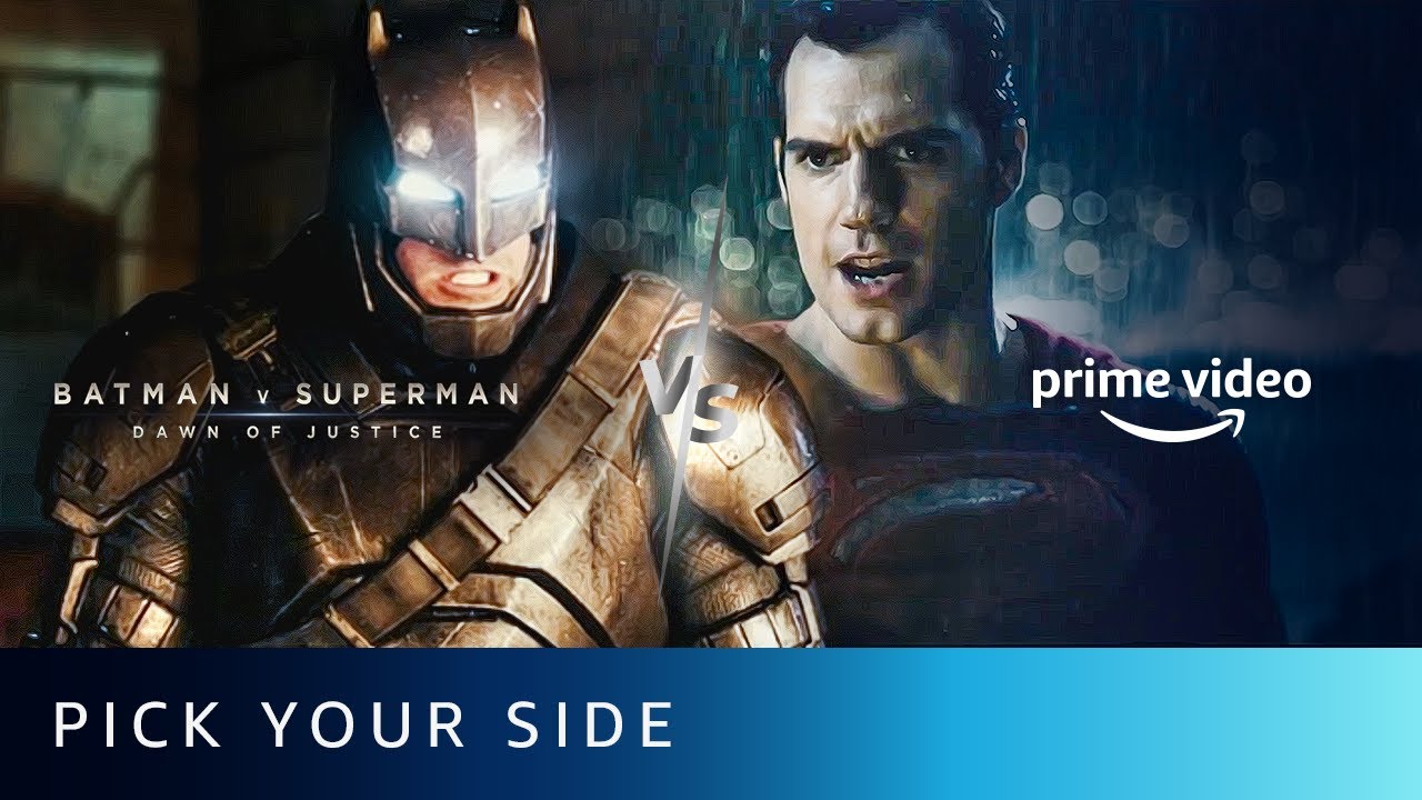 Batman v Superman: Dawn of Justice - Pick Your Side | Ben Affleck, Henry  Cavill | Amazon Prime Video - YouTube