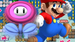【実況】 触れると詰んでしまう恐怖のフラワー 【スーパーマリオメーカー】