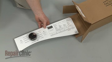 Whirlpool Alpha Front-Load Washer Control Panel Replacement W10903218
