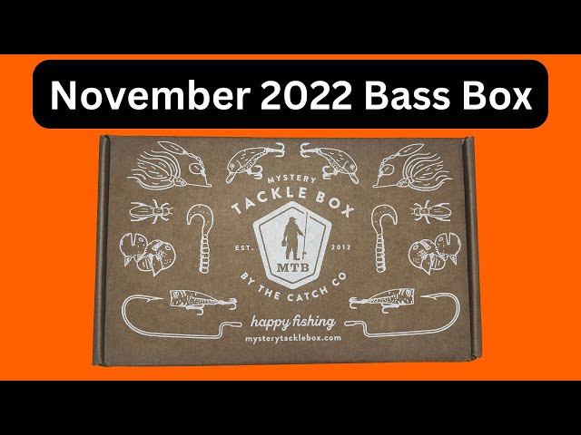 Mystery Tackle Box by Catch Co Bass November 2022 