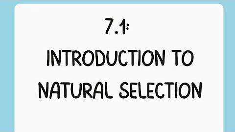 ✨AP Bio Topic 7.1 TikTok: Introduction to Natural Selection✨