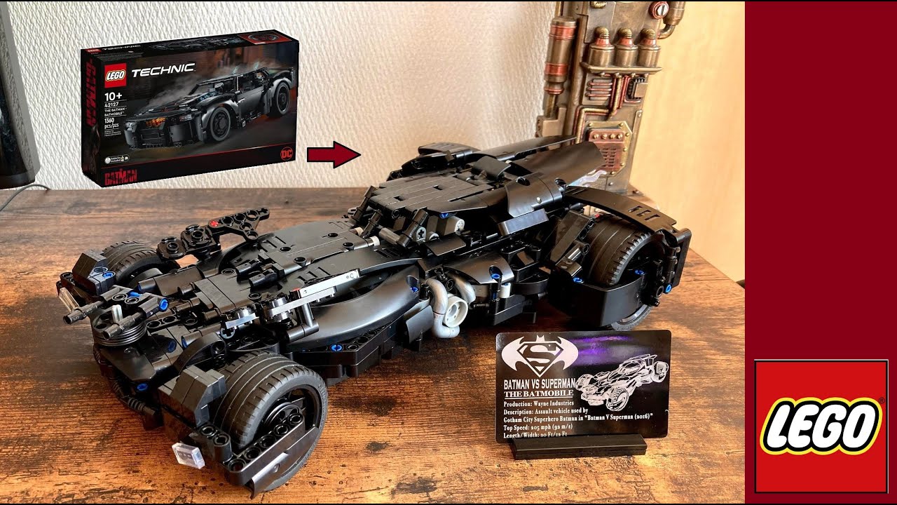 LEGO Technic Batman V Superman Batmobile Alternate Build Of The Batman  Batmobile 