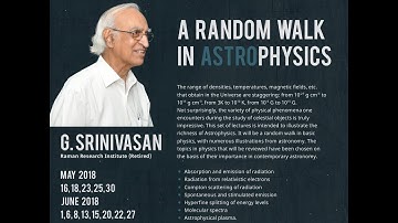 The Interstellar Medium (Lecture - 03)  by Professor G Srinivasan