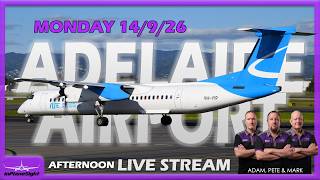 🔴 4K LIVE PlaneSpotting: Adelaide Airport Real-Time Action ( YPAD / ADL) ✈️🔴