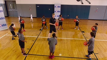 Toss And Catch Drill (adds a clap, 2, 3, turn)