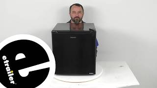 Review of GE Appliances RV Refrigerators - Black RV Mini Refrigerator With Freezer - GE93FR