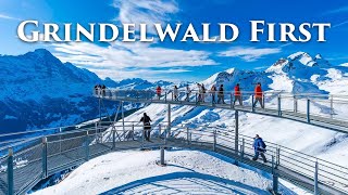 Grindelwald First, Cliff Walk - Unbelievable Places In Switzerland, Most Amazing Places On Earth