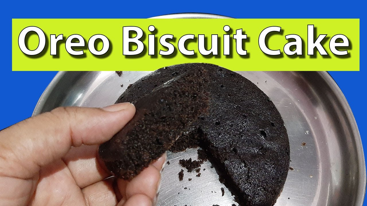 OREO Biscuit Cake in Pressure Cooker A tasty Cake with Less