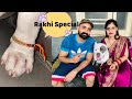 #Vlog4 Rakhi special | Oscar ne b bani rakhdi | Rattu fitness | Oscar | Pitbull