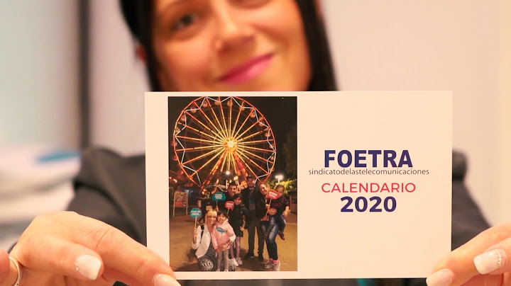 Entrega de calendarios 2020 en TELEFÓNICA