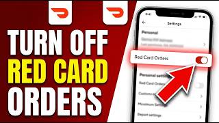 HOW TO TURN OFF RED CARD ORDERS ON DOORDASH 2026 (SIMPLE STEP)