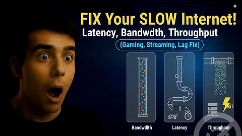 FIX Your SLOW Internet Latency, Bandwidth, Throughput EXPLAINED (Gaming, Streaming, Lag Fix) DHT #13