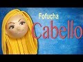 Como hacer cabello liso para fofucha