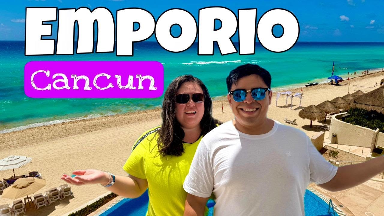 HOTEL EMPORIO CANCÚN 🔴 ¿Vale la pena? 🏝️ All Inclusive FAMILIAR en la Zona Hotelera 🍹