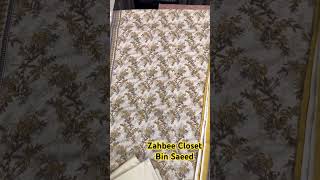 Bin Saeed Printed Lawn #pakistanilawn #onlineshopping #dress #indianfashion#youtubeshorts#suit