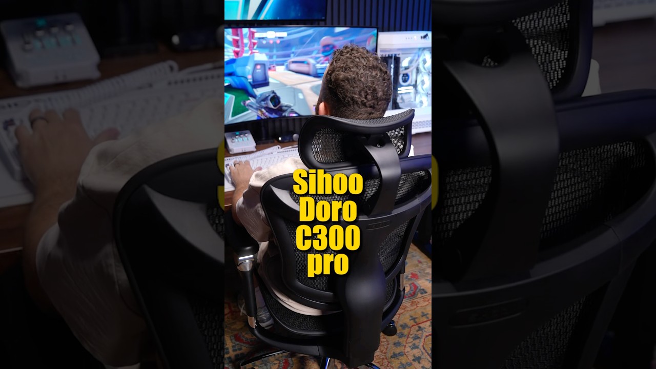 The Sihoo Doro C300 Pro gaming chair is NEXT LEVEL 👀
