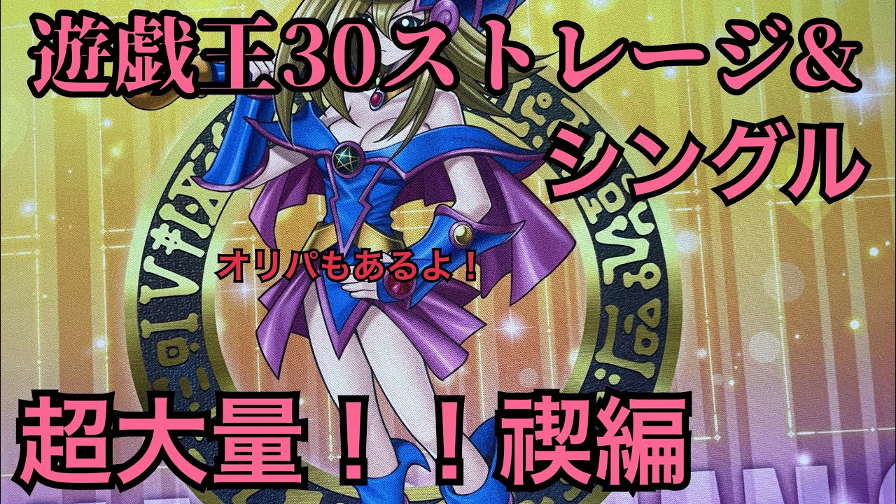 遊戯王購入品紹介】合計220枚！30ストレージ&シングル 禊編！！オリパ
