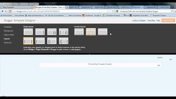 How To Change Your Blog Layout/Columns On The Blogger Template Designer