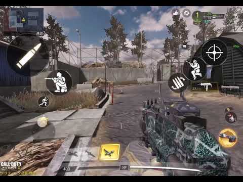 codモバイル　MSMC タップ撃ち練習