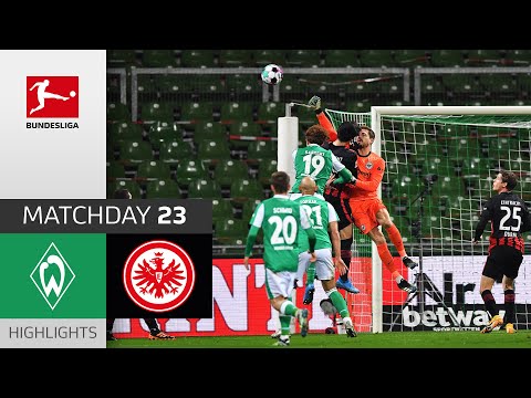 Werder Bremen Eintracht  Frankfurt Goals And Highlights