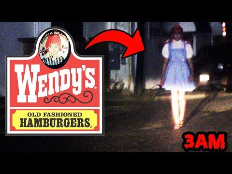 DONT GO TO WENDY'S AT 3AM OR WENDY.EXE WILL APPEAR! | HAUNTED WENDYS CAUGHT ON CAMERA IN TEXAS!