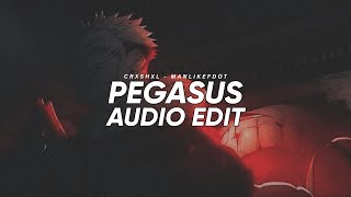 PEGASUS - CRXSHXL - Manlikefdot ▪︎ [EDIT AUDIO]