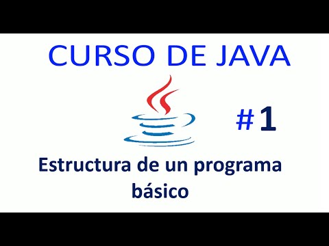 #1: Estructura de un programa básico | JAVA - YouTube