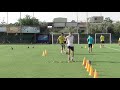 soccer training ideas 48 ( Specific Coordination-Ladders, cones, hurdles)