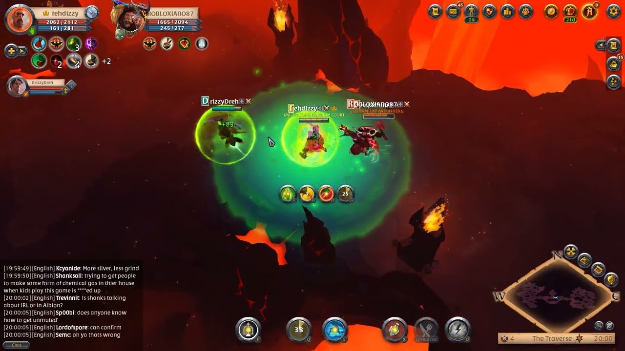 Albion Online - Luke (7) and Dad 2v2 PvP