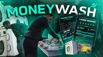 🚨 ALL IN ONE Money Wash FiveM Script | Realistic Illegal Business System