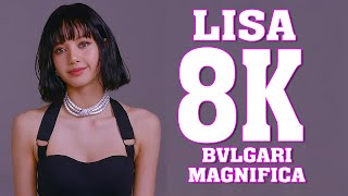 [8K] BLΛƆKPIИK LISA LOOKING STUNNING FOR BVLGARI MAGNIFICA