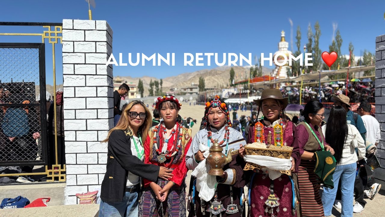 12/9/25 TCV Ladakh 50 Years Strong | Alumni Return to Celebrate a Legacy🕊️#tibetanvlogger #TCVLadakh