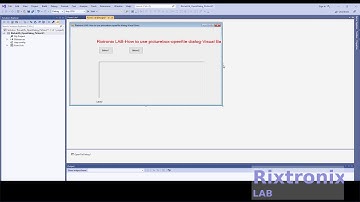How to use picturebox openfiledialog Visual Basic Easy Pt1