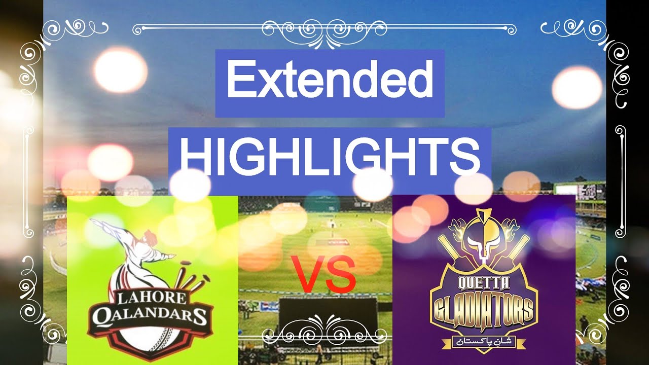 Lahore Qalandar vs Quetta Gladiators Highlights | LQ vs QG Highlights HBLPSL 2020 | Match 16 3 Mar