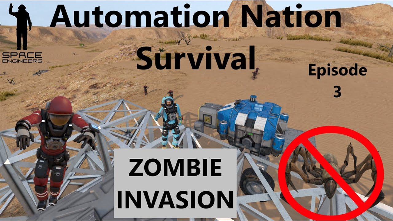 Base Upgrades - Automation Survival Episode 3 - Space Engineers