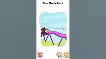 Choo Choos scare Dop choo - delete puzzle level 19 #shorts#deletepuzzle #dop#dop2#dop #viral