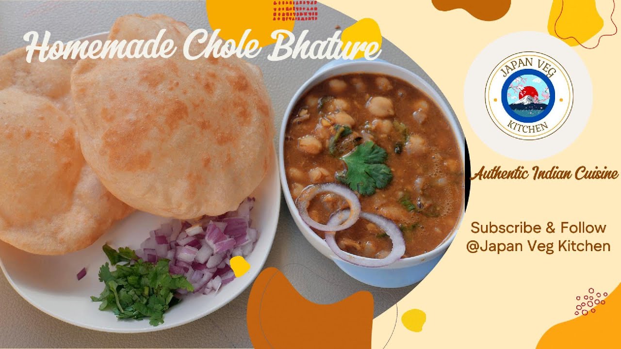 Chole Bhature Without Maida | Whole Wheat Bhature Recipe