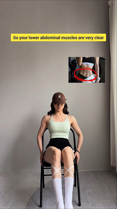 Do this seated exercise 100 times a day to clearly shape your abdomen, waist, hips, and legs